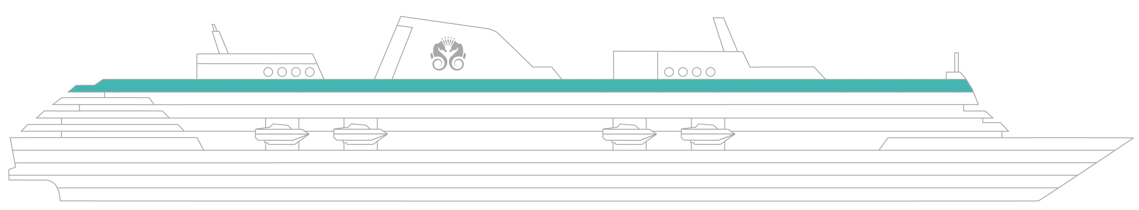 Horizontal Image of the Ship